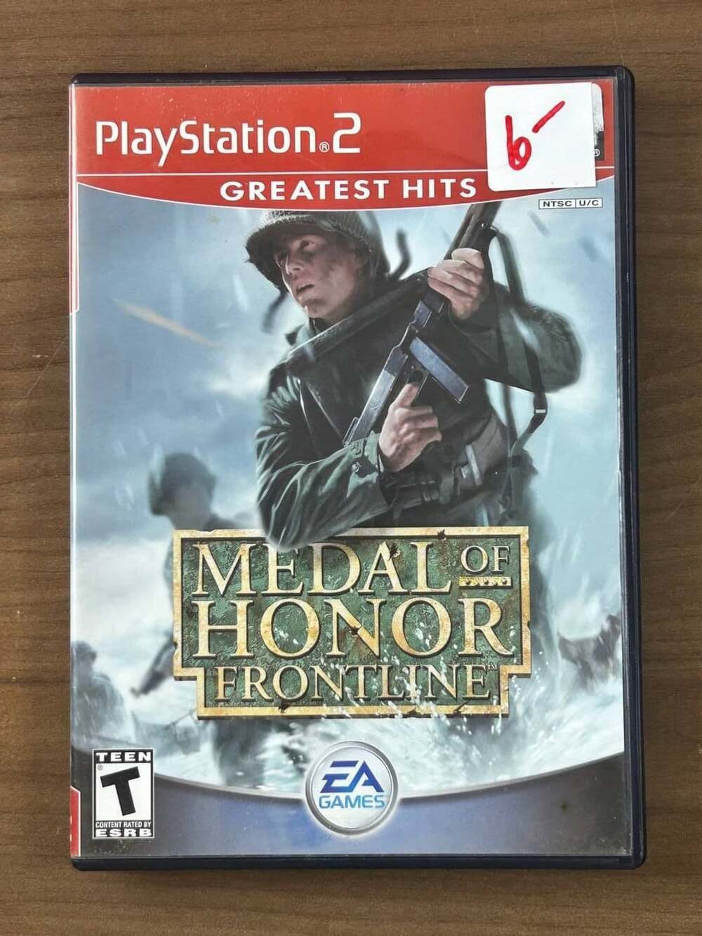 Medal of Honor Frontline PS2 Greatest Hits Complete w/ Manual PlayStation 2